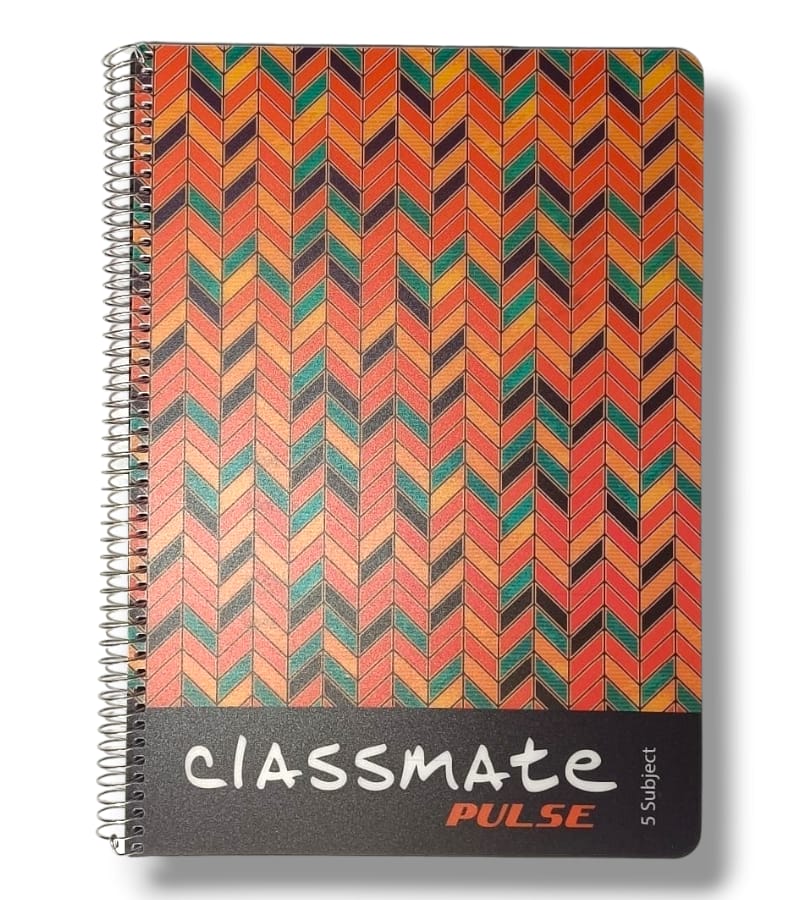 Win Classmate Classmate Notebooks Logo Classmate Pulse A5 Hard Unruled Notebooks