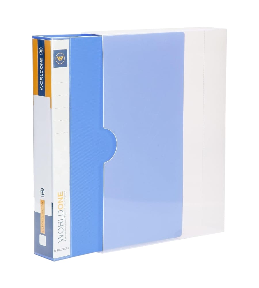 WorldOne Premium Quality Display Book Folder for Documents with 80 ...