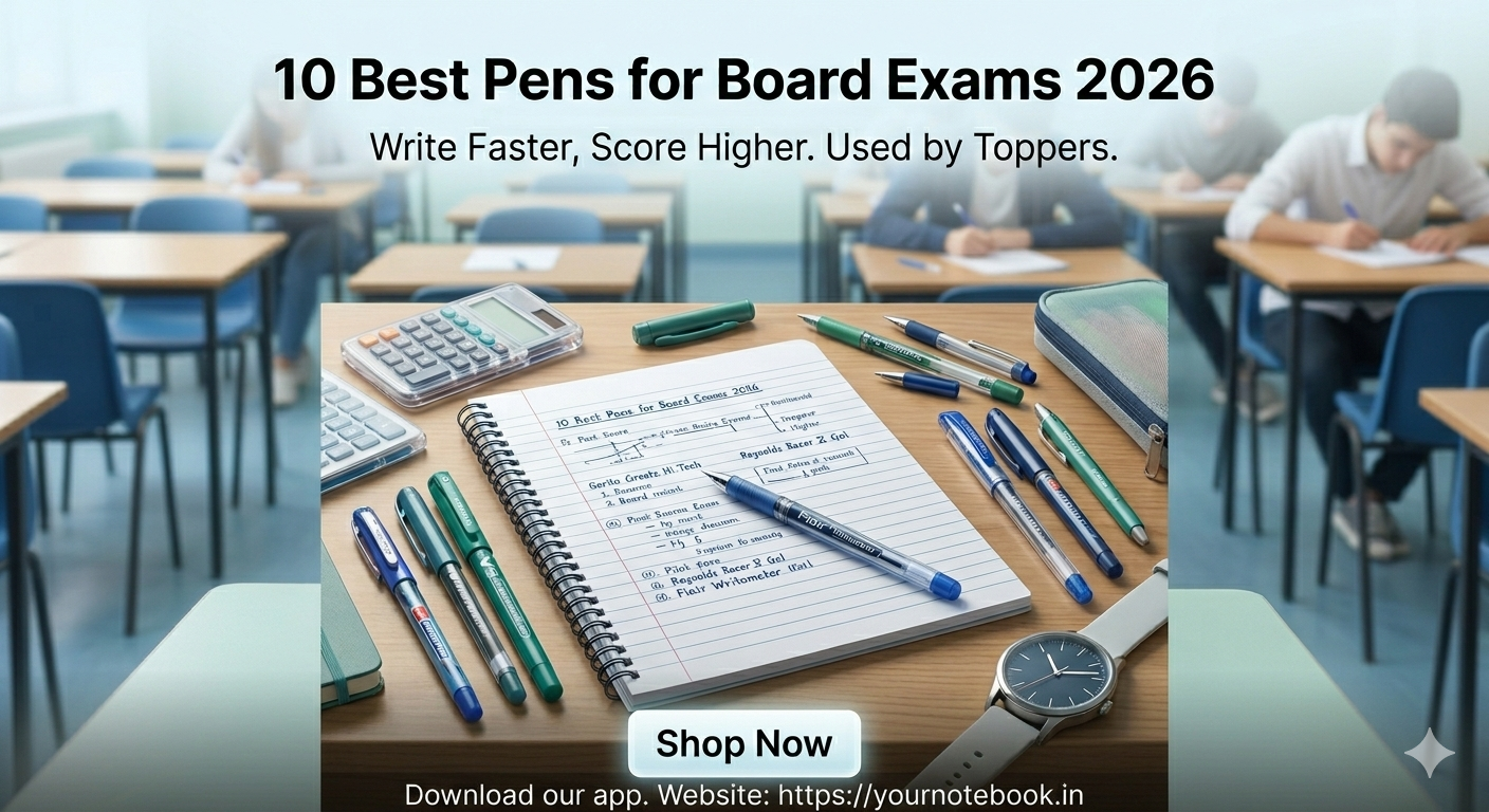 10 Best Pens for Board Exams 2026 — Write Faster, Score Higher
